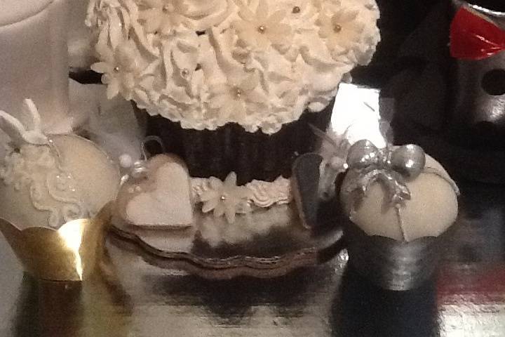 Muffins gigante y cup cakes