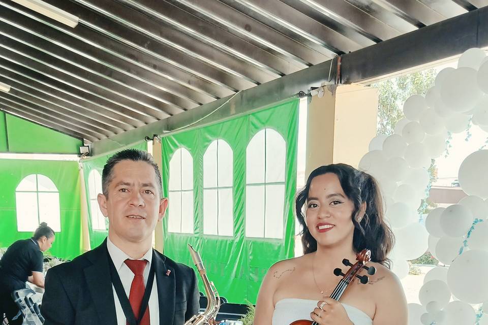 Violín y Sax