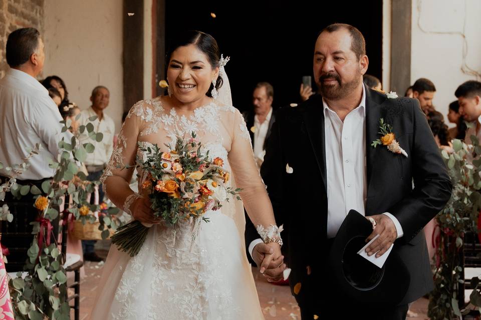 Just married