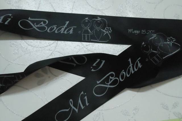 Listón para boda