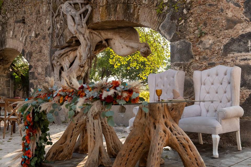 Mesa de novios