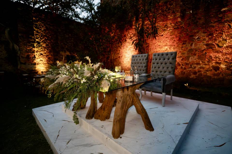Mesa de novios