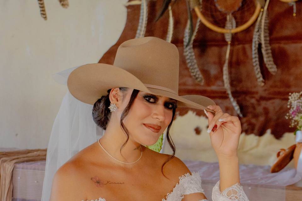 Novia cowboy
