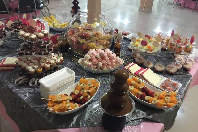 Chcolate, dulce, fruta