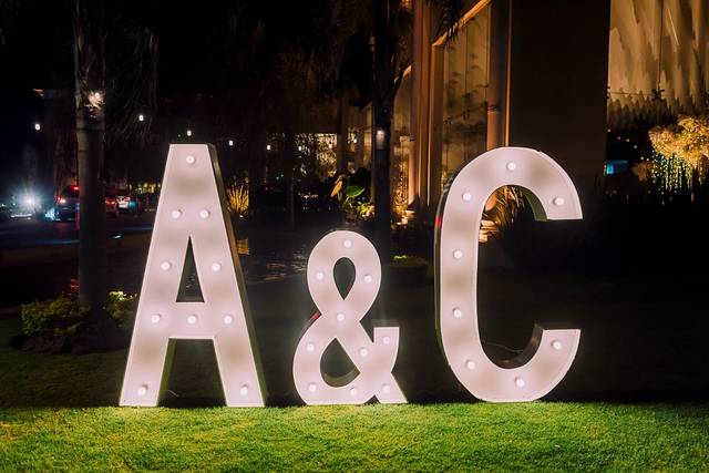 Letras luminosas