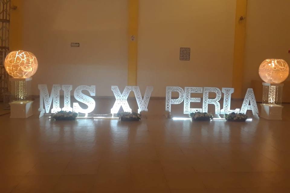 Letras luz