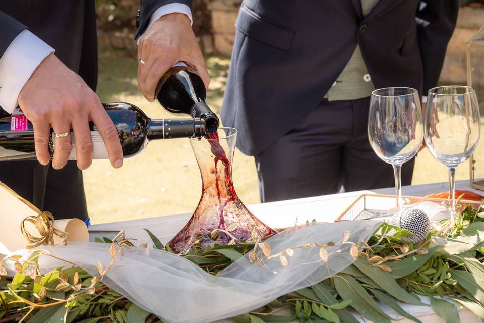 Ritual del vino