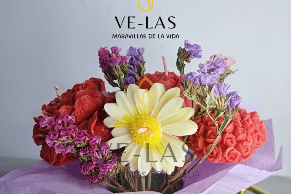 Florero velas