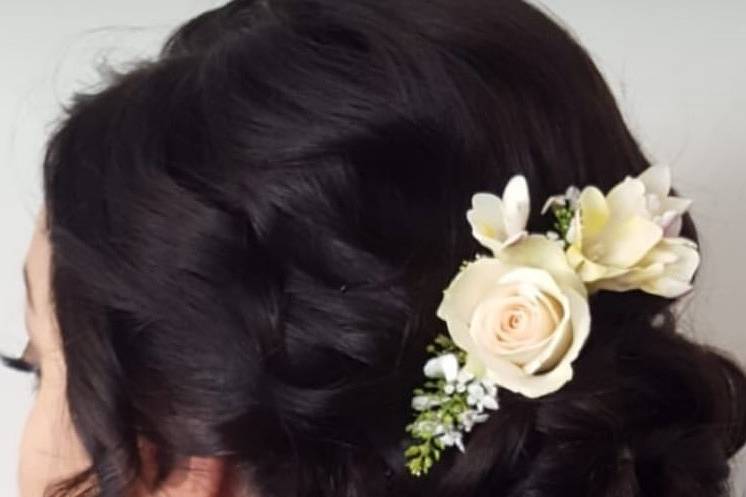 Bridal hair