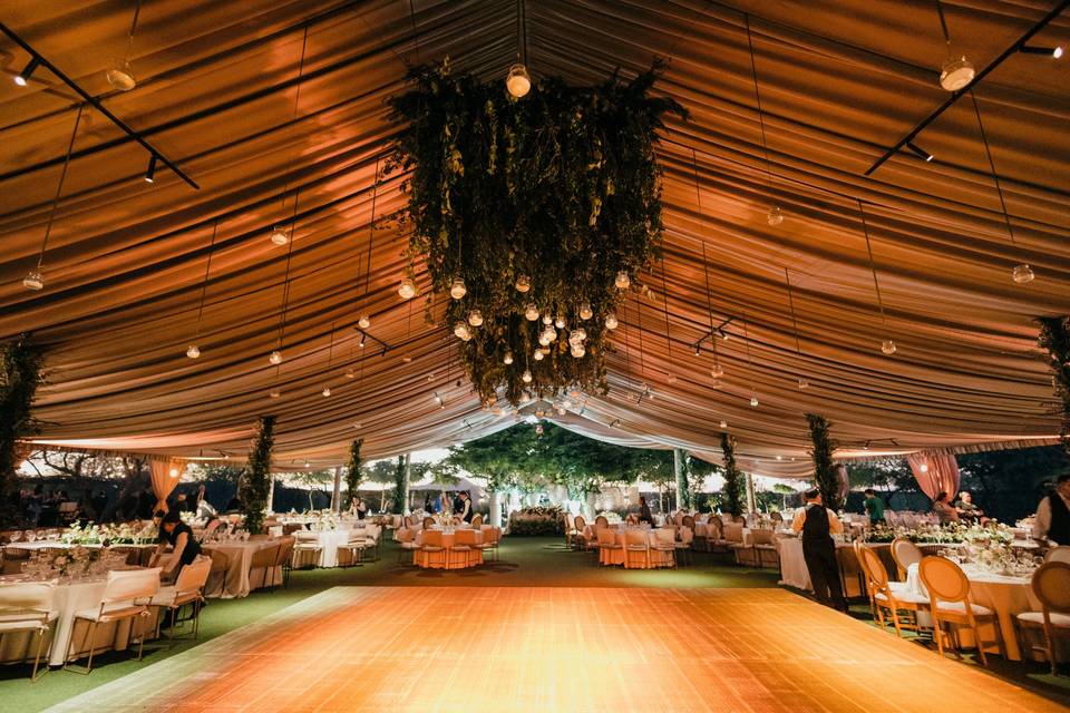 Jardín del Lago interior