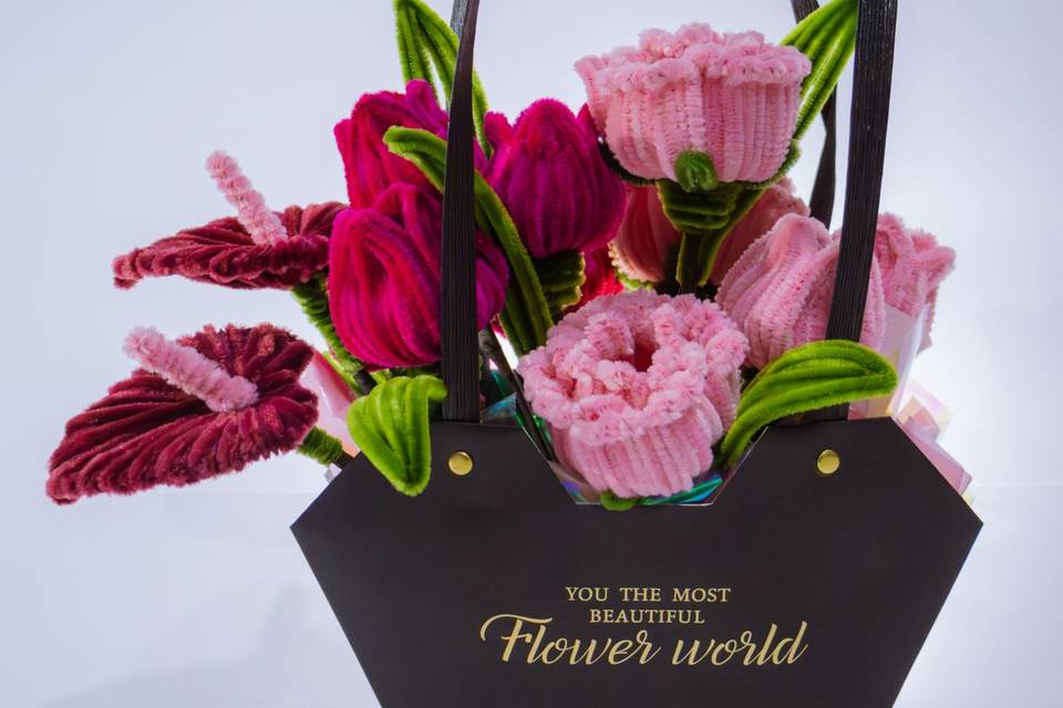 Canasta floral