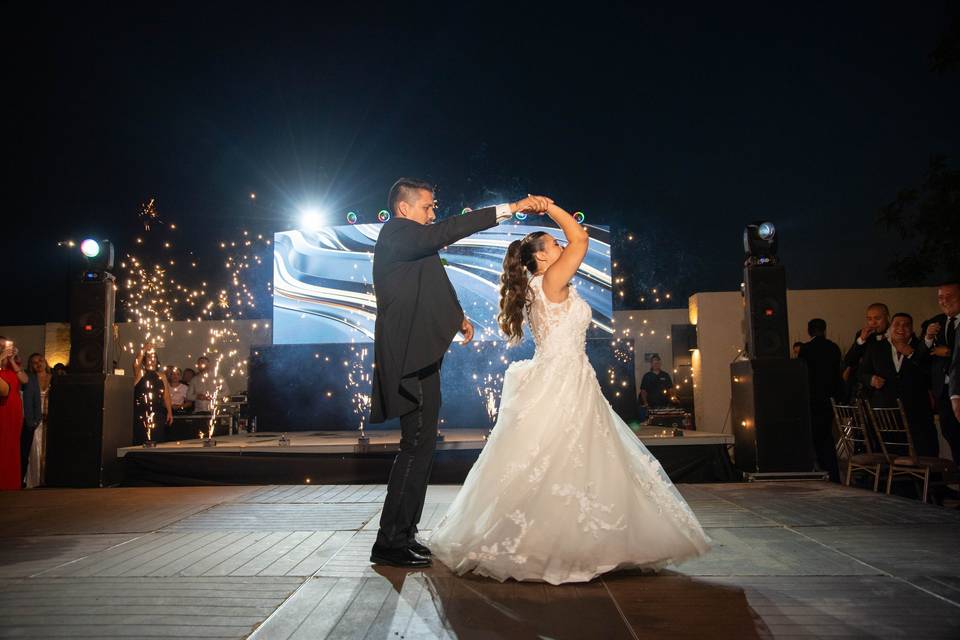 El primer Baile de esposos