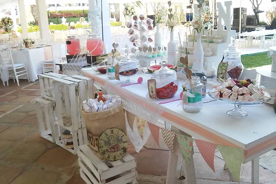 Candy bar vintage shabby chic