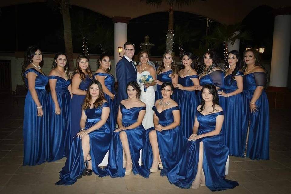 Damas en Azul Diseño