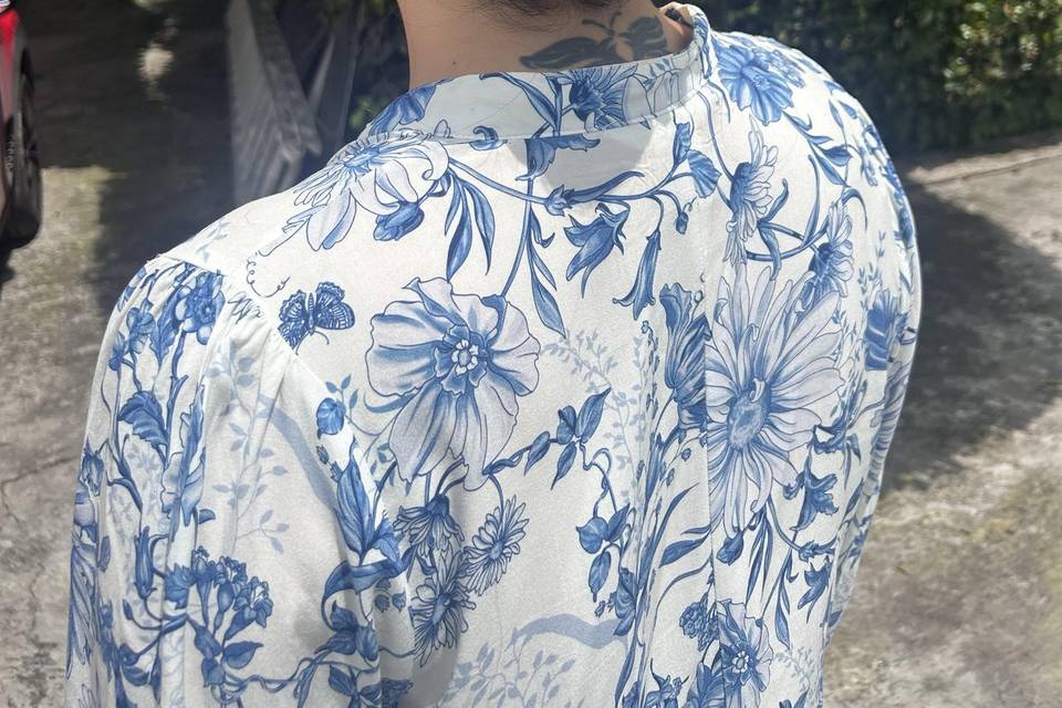 Peinado recogido con extension