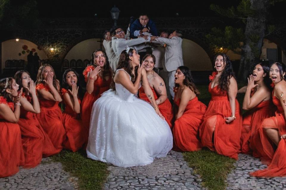 Foto en jardin