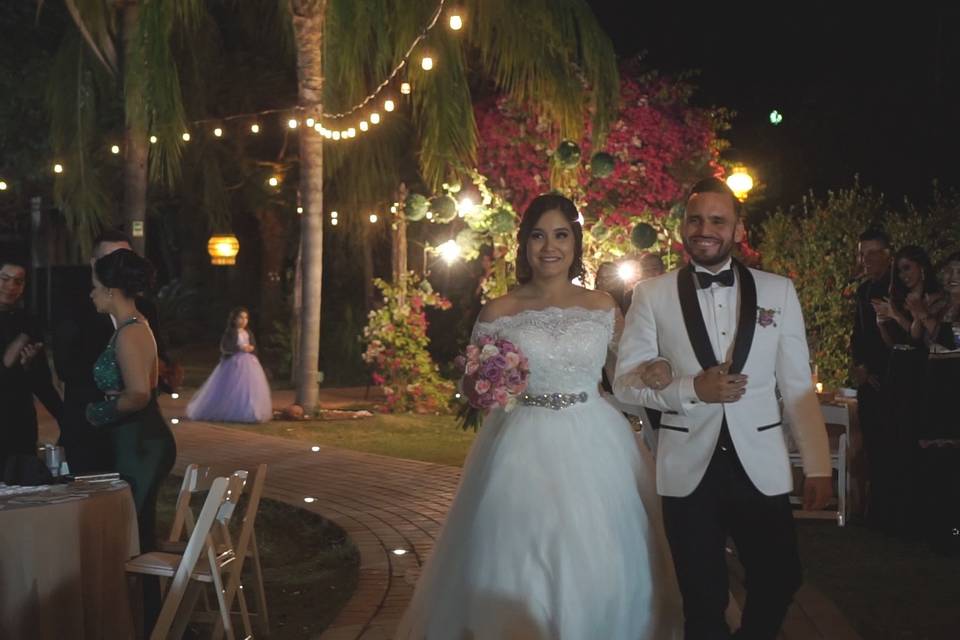 Vídeo boda entrada recepción