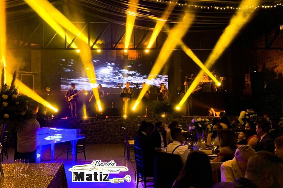 Matiz en escenario recepción