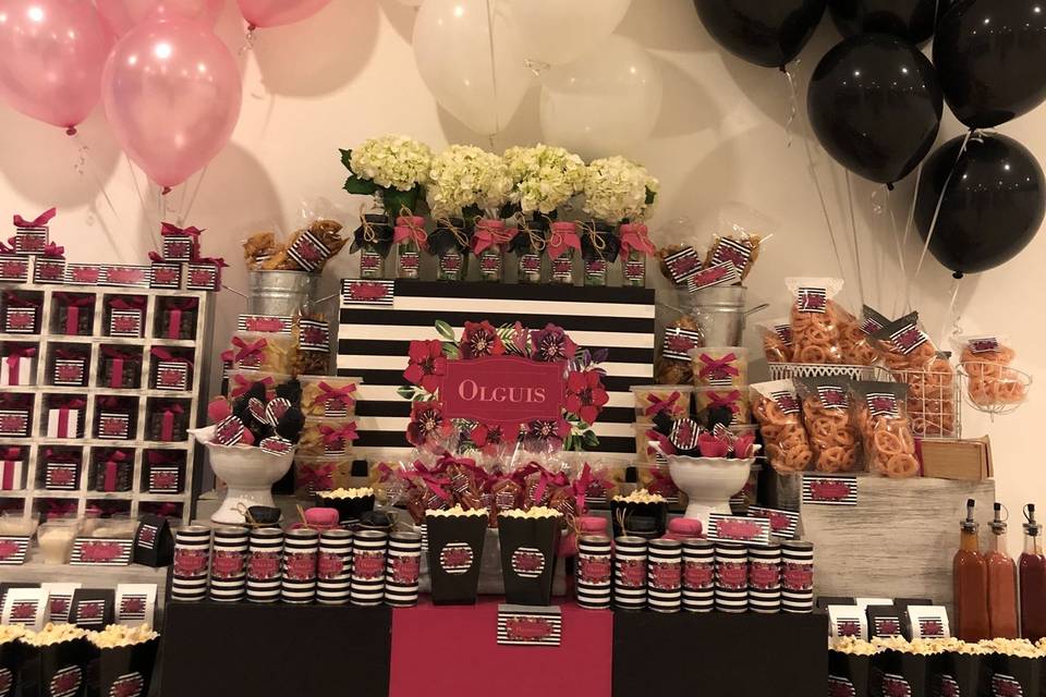 Mesa dulces 50 personas