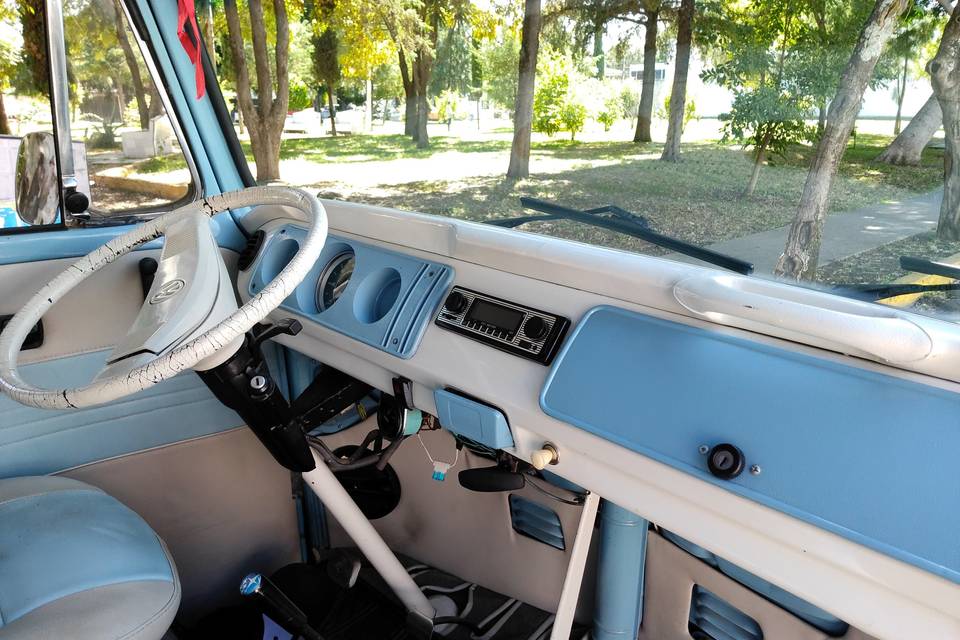 Volante pintado al tono
