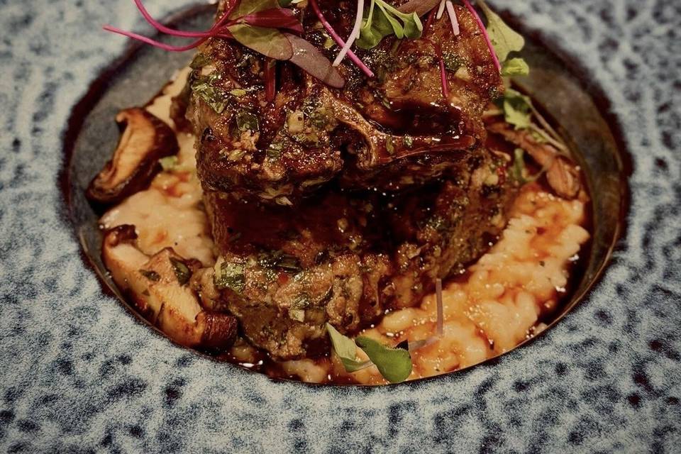 Chuleta de lomo de cordero