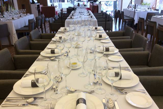 Montaje de salón principal