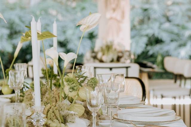 Montaje de boda en Vandú