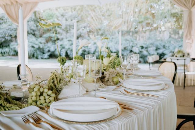 Montaje de boda en Vandú