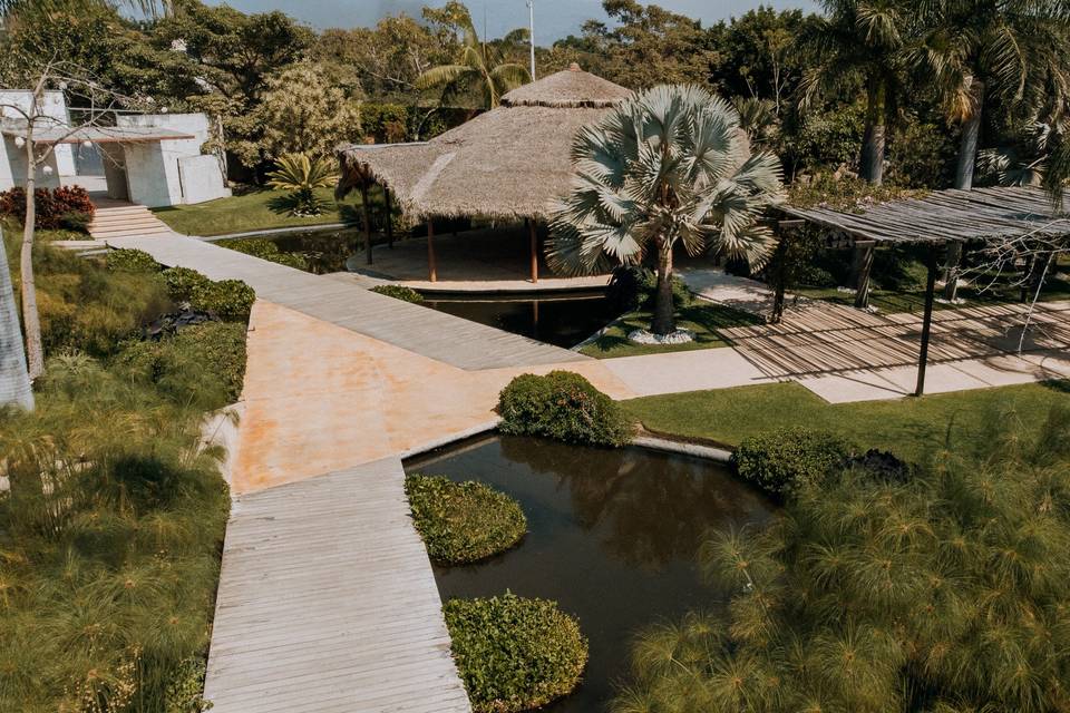 Entrada Jardín para bodas Vand