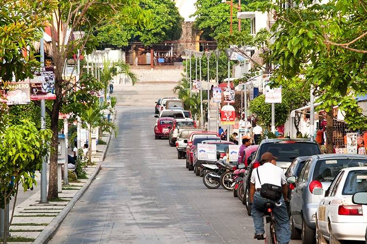 Calle principal palenque