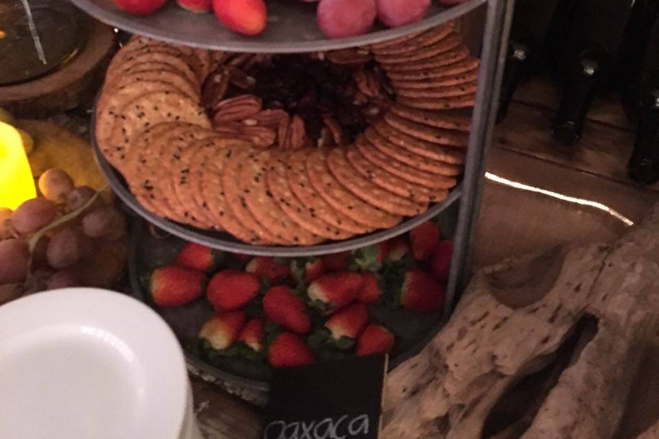 Mesa de quesos boda