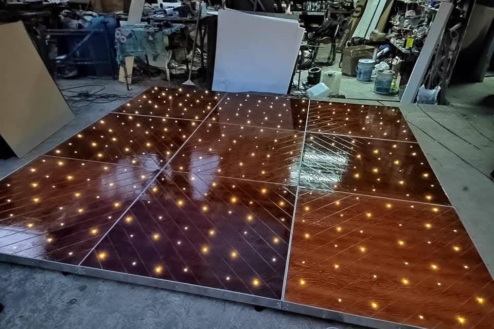 Pista Vintage Iluminada