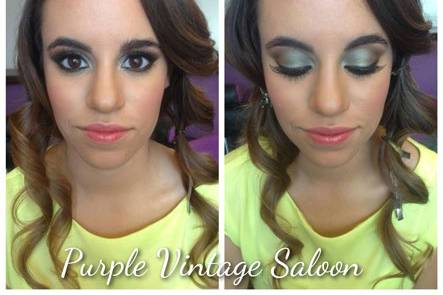 Purple Vintage Saloon