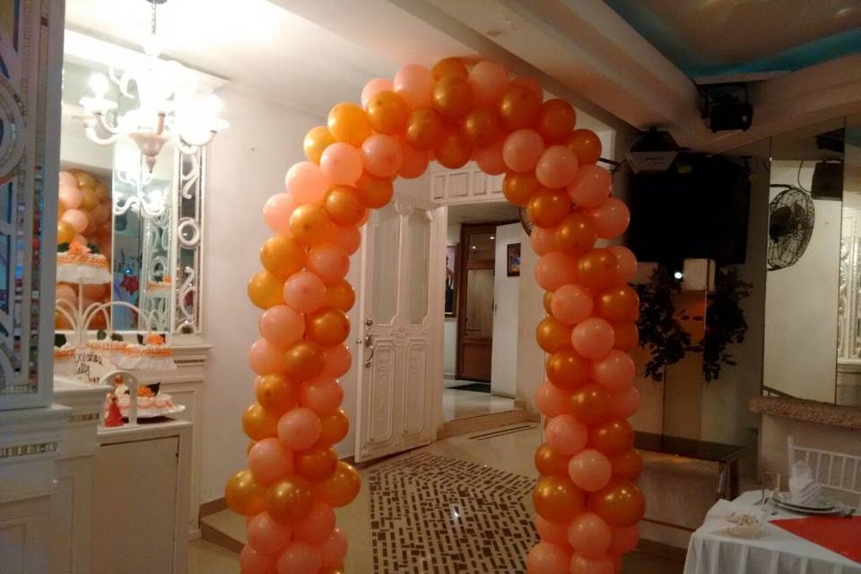 Arco con globos