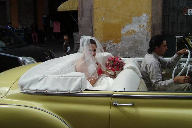 Carro de la novia