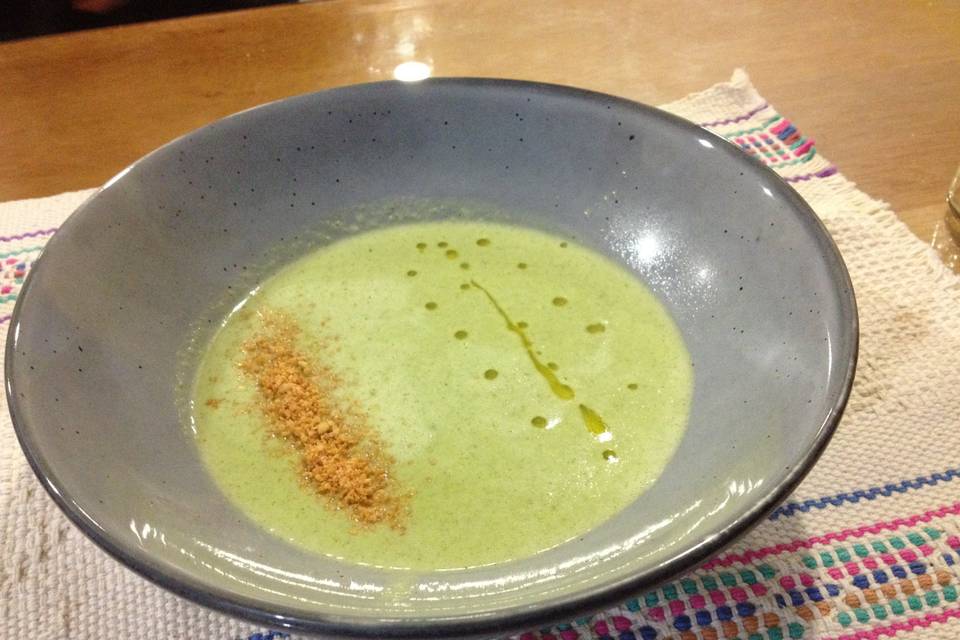 Crema de cilantro