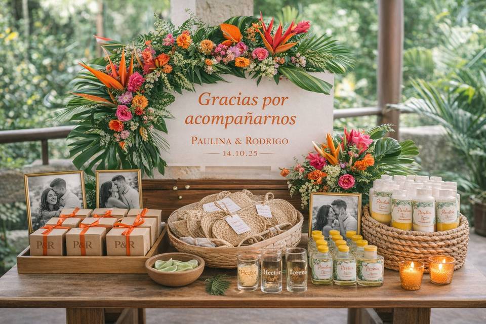 Propuesta de mesa de regalos