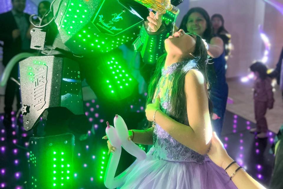 Robot led
