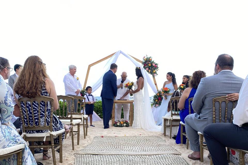 Bodas en el caribe Mexicano