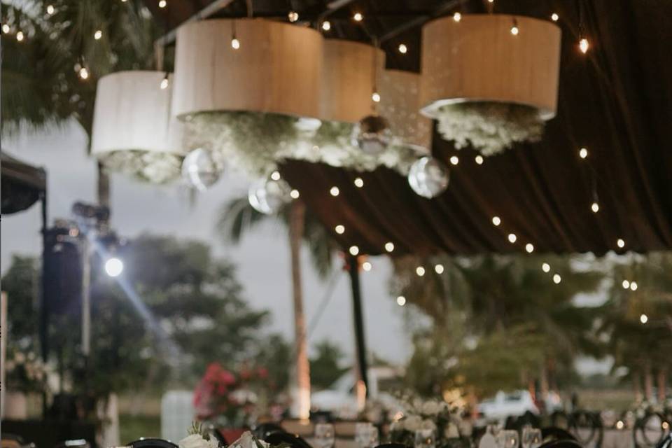 Mesa decorada