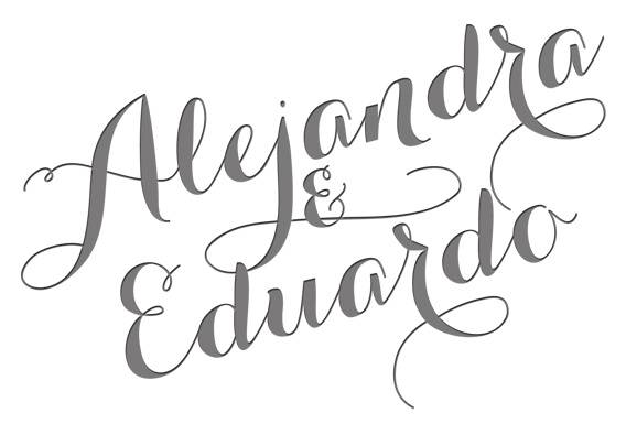 Logotipo boda