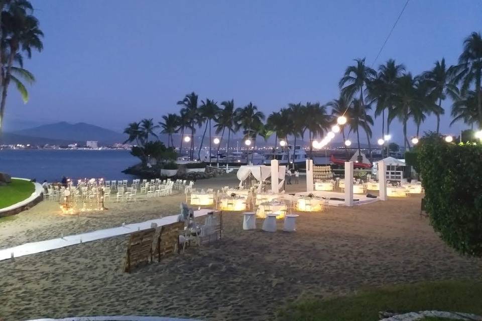 Boda en playa