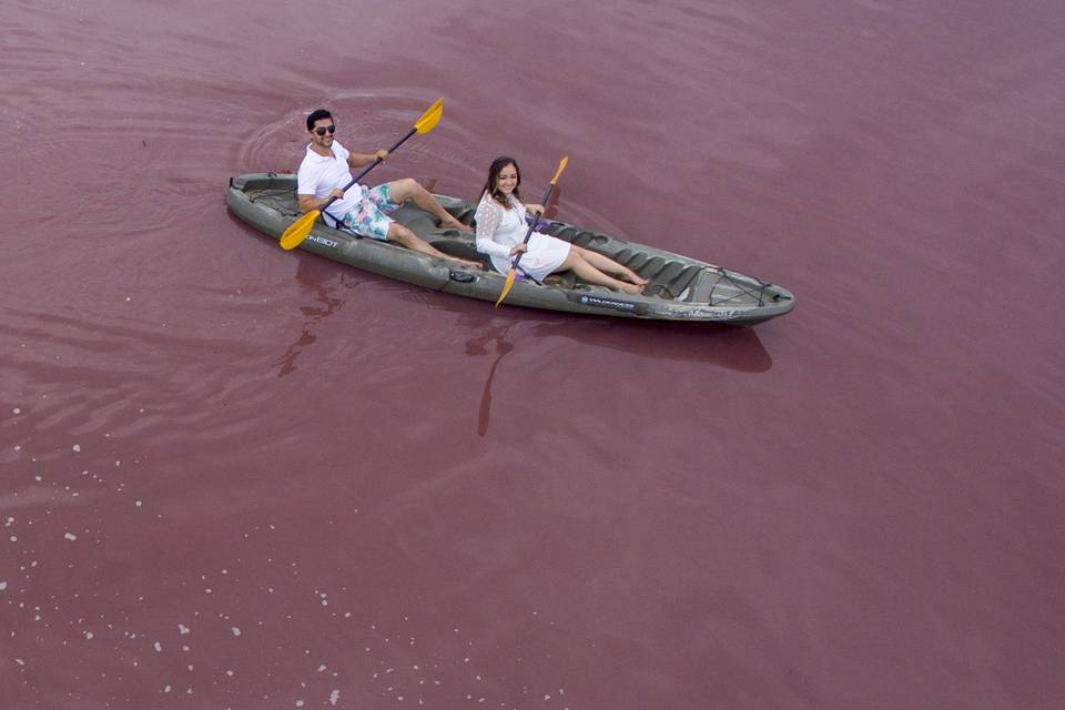 Laguna de manialtepec rosa