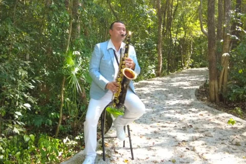 Saxofonista versátil
