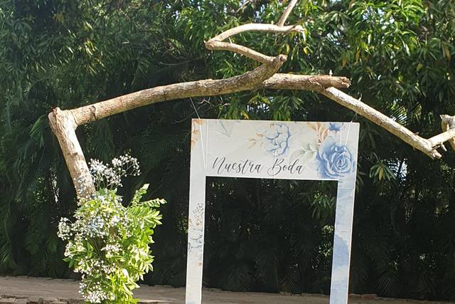 Boda en jardín