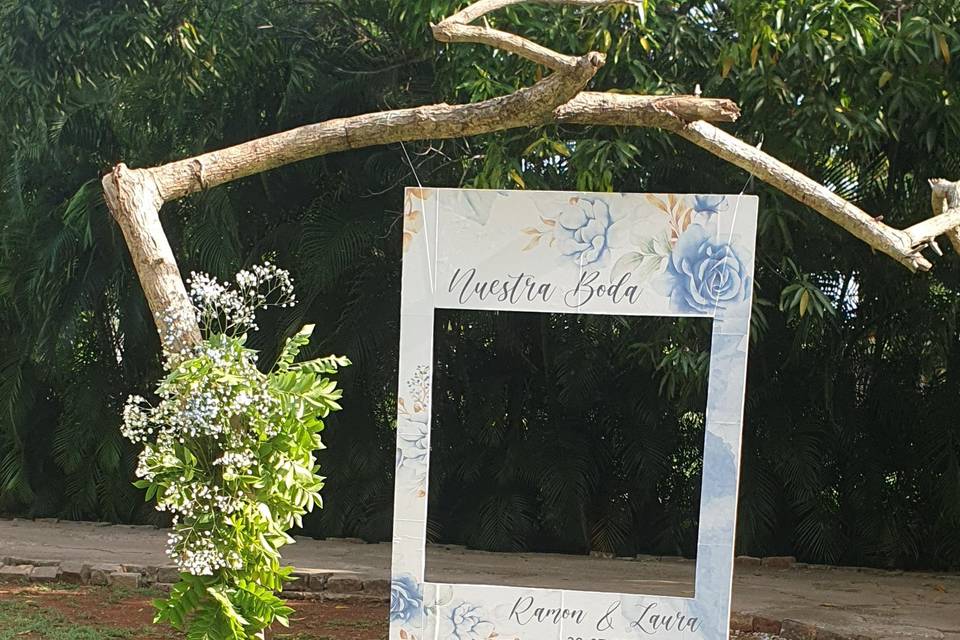 Boda en jardín