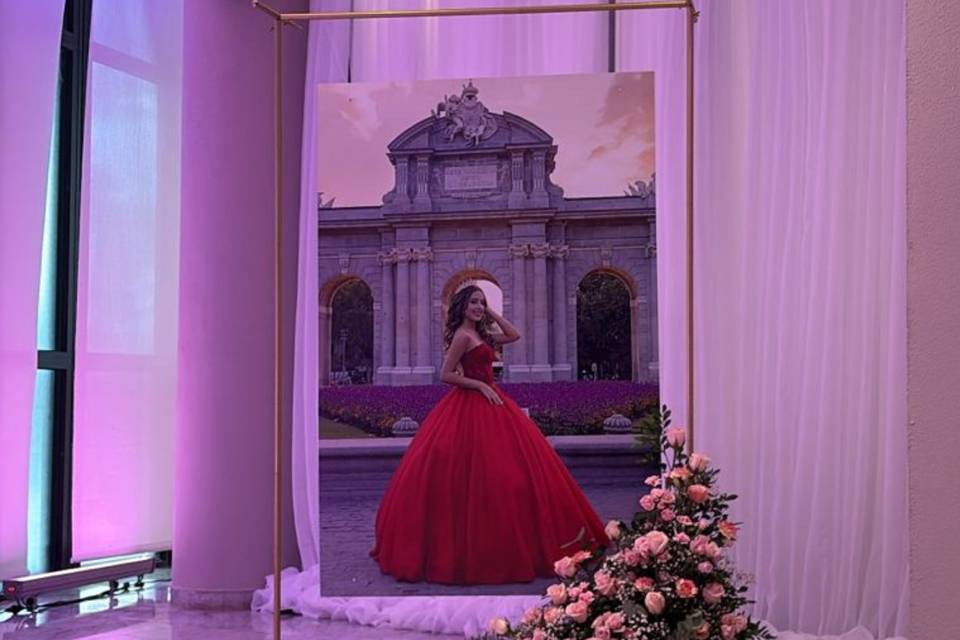 Decoración 15 años