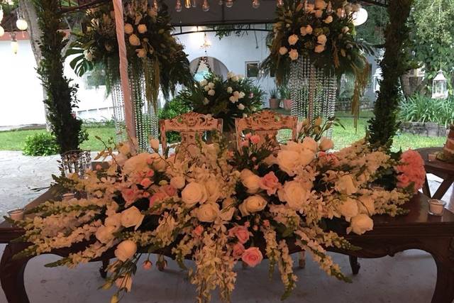 Detalle con flores