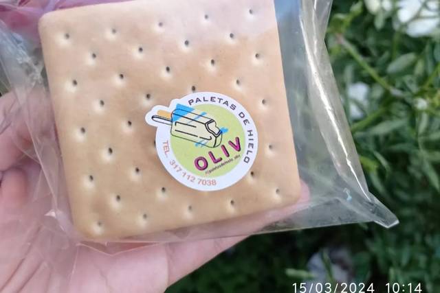 Sándwich paleta