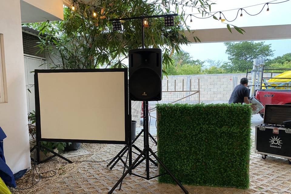 Luces, sonido y audio para eventos